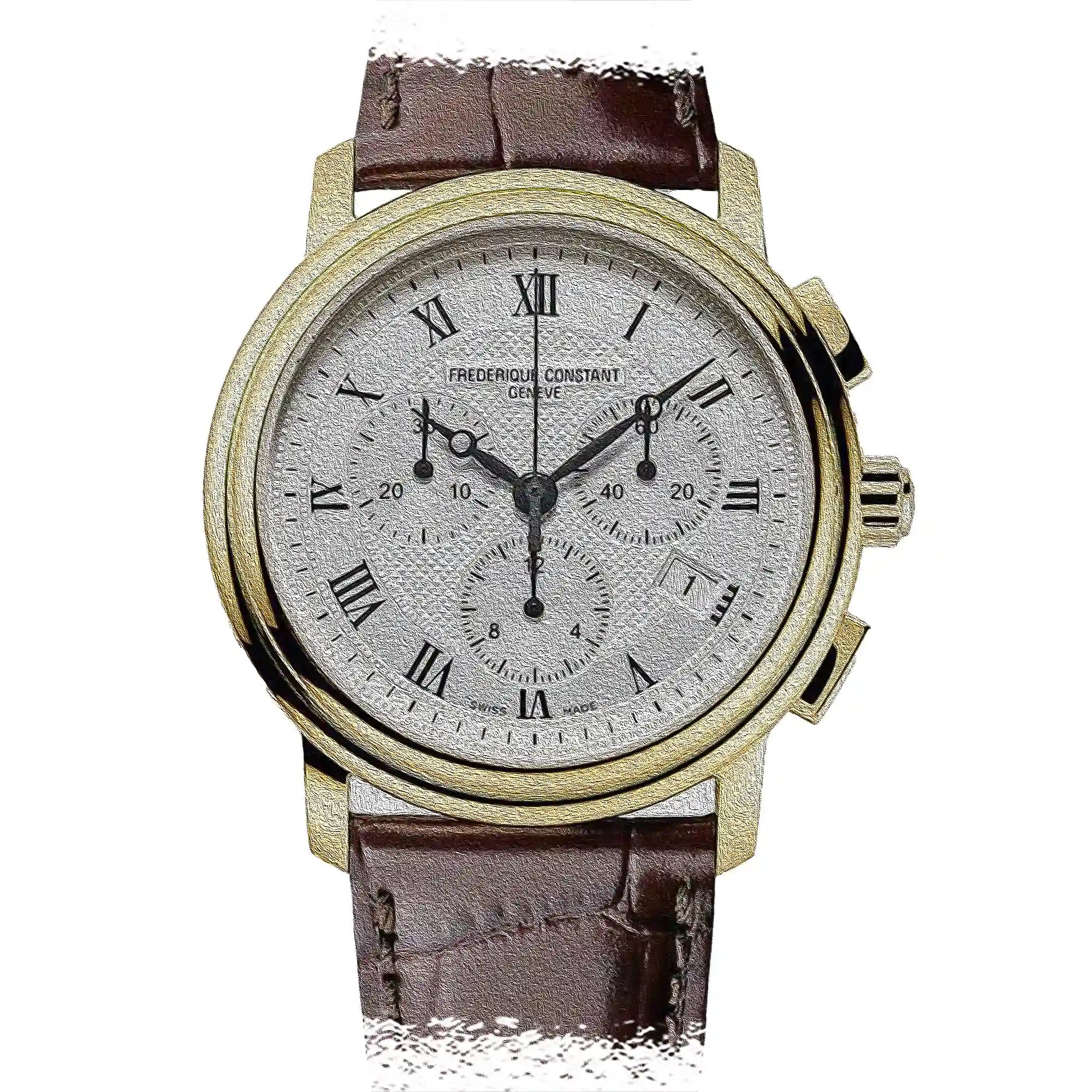 Frederique Constant Classics Quarz Silber 