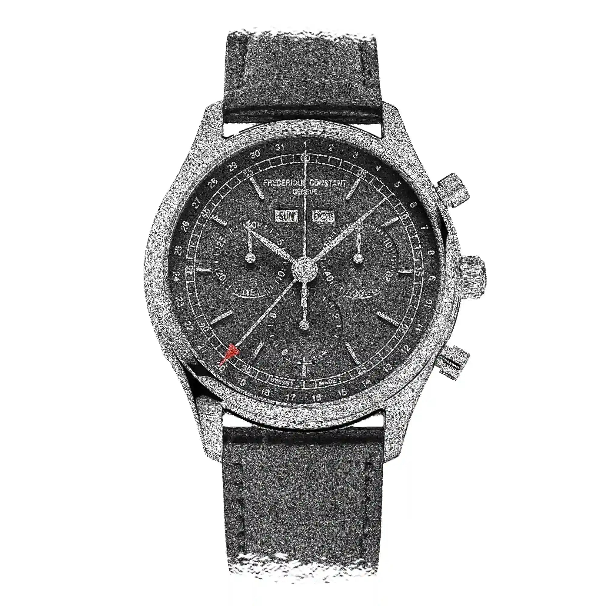 Frederique Constant Classics Quarz Grau 