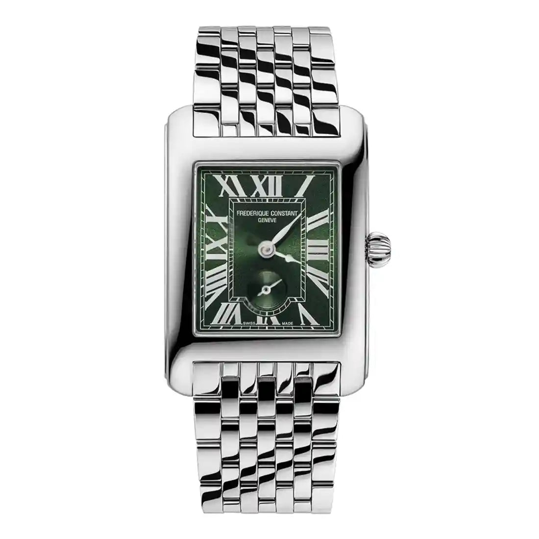 Frederique Constant Classics Carree Quartz Green 36mm