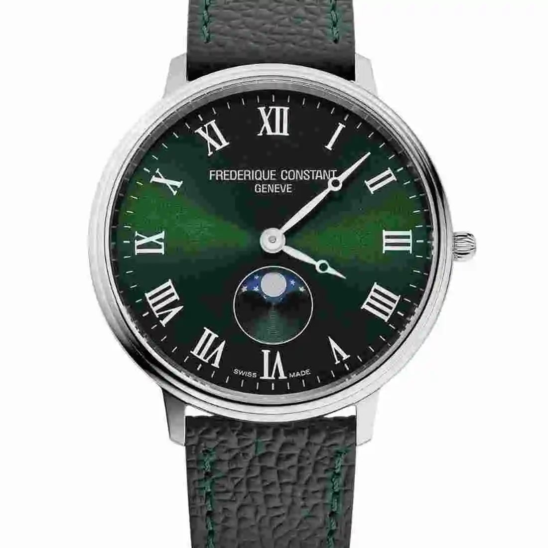 Frederique Constant Classics Moneta Quartz Green 38mm
