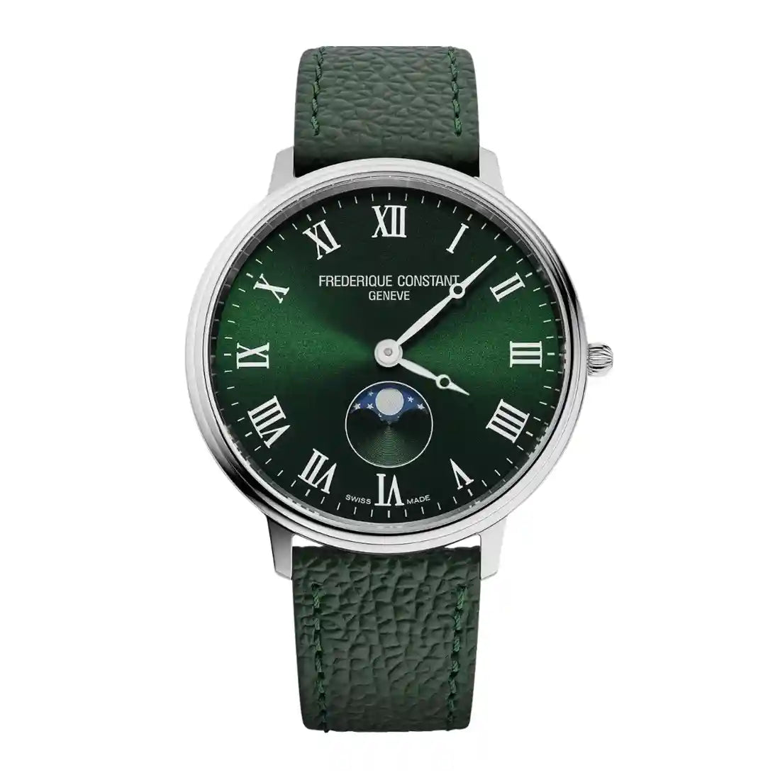 Frederique Constant Classics Moneta Quartz Green 38mm