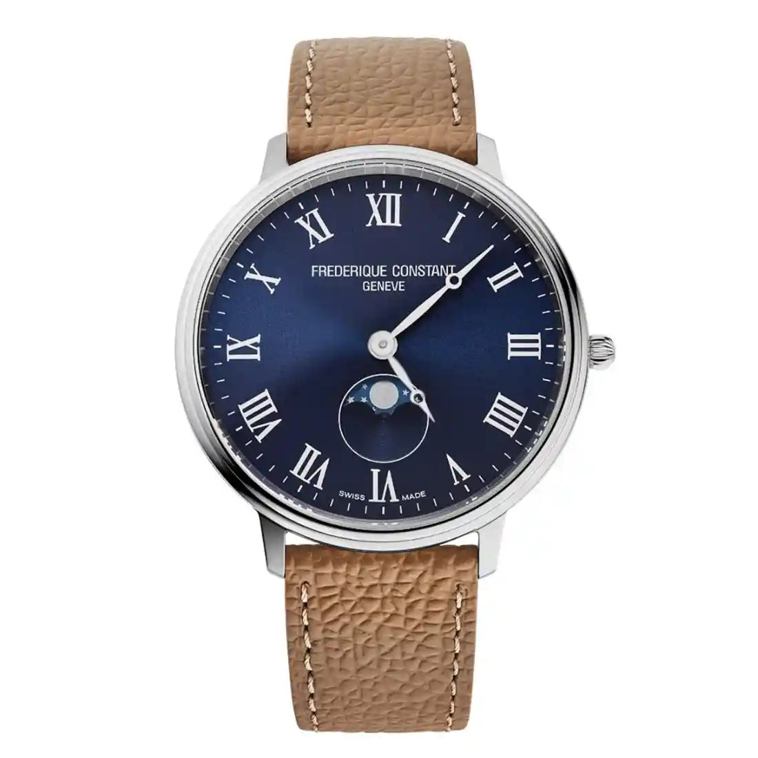 Frederique Constant Classics Moneta Quartz Blue 38mm