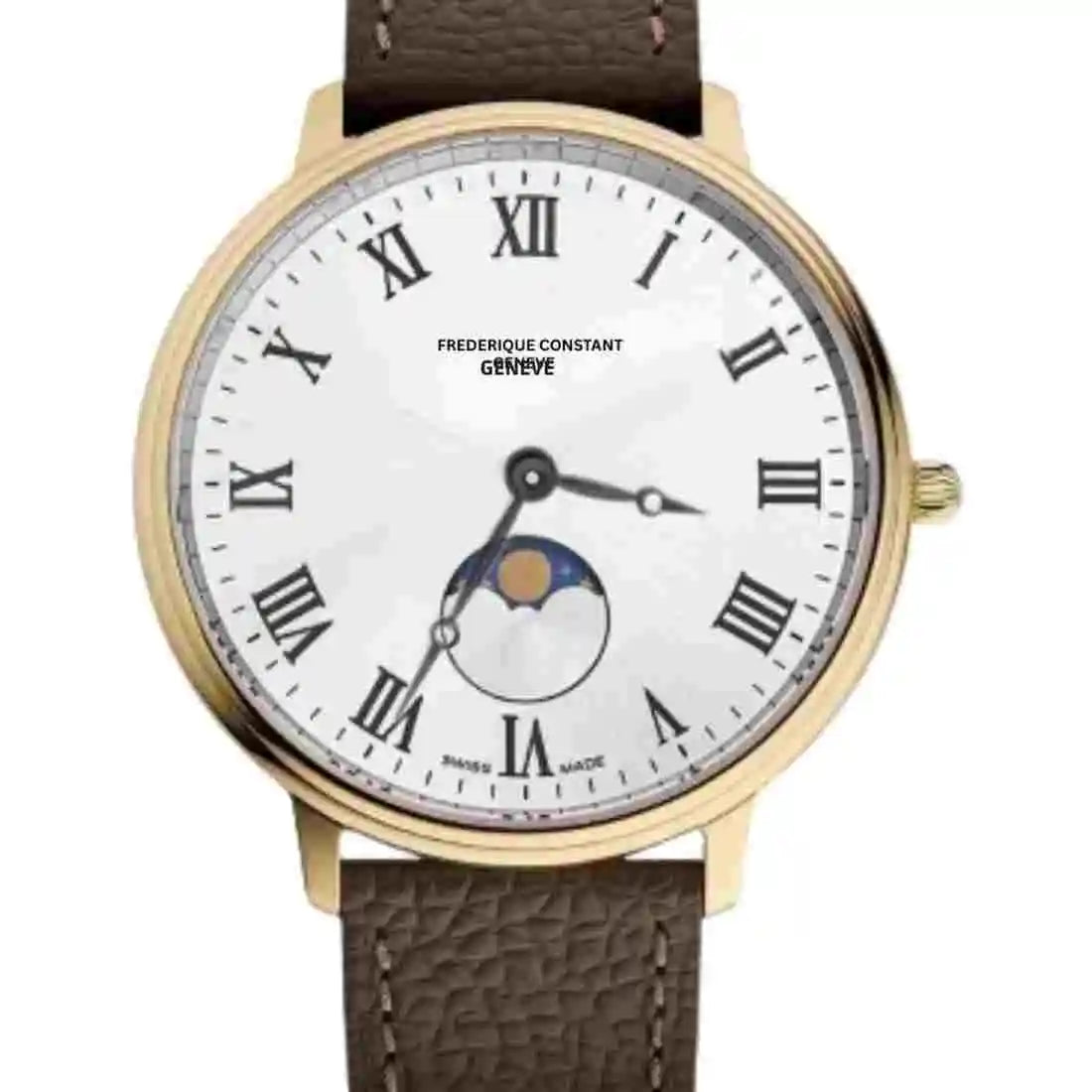 Frederique Constant Classics Moneta Quartz Silver 38mm