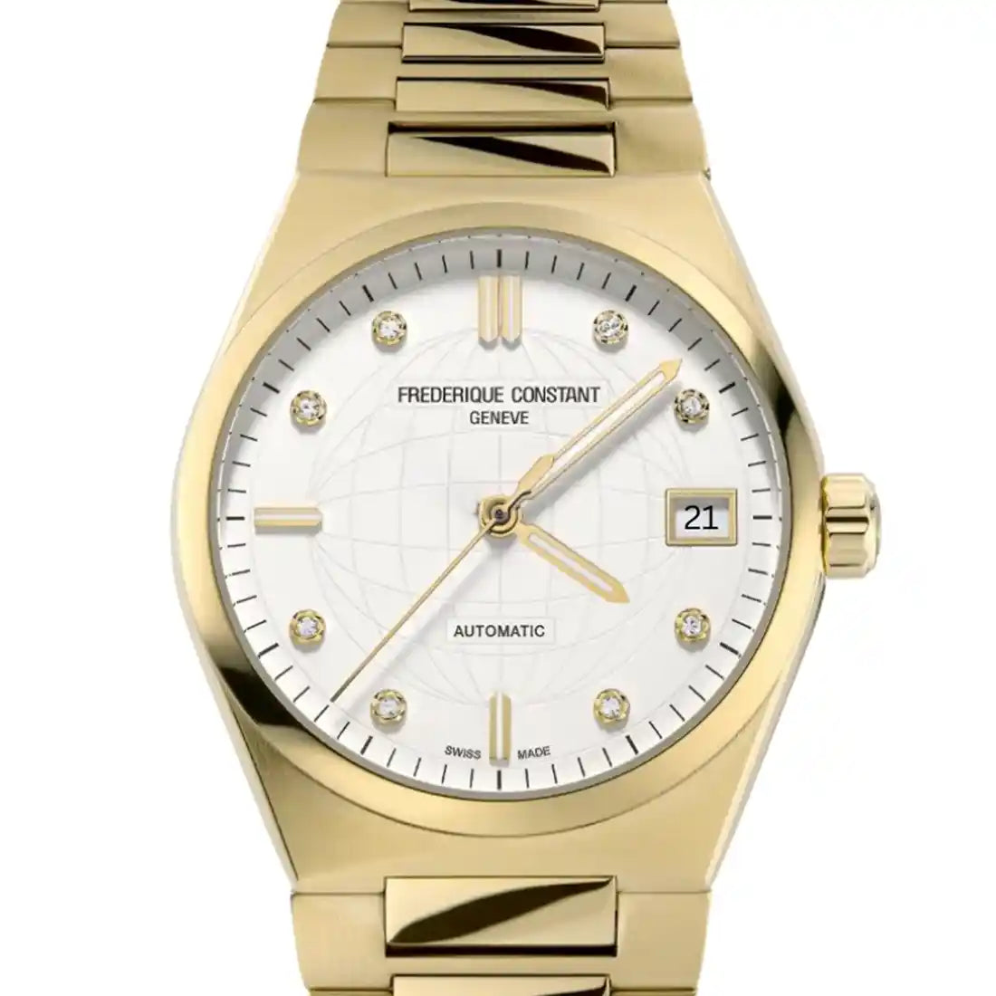 Frederique Constant Highlife Damen Automatik ,Weiß 