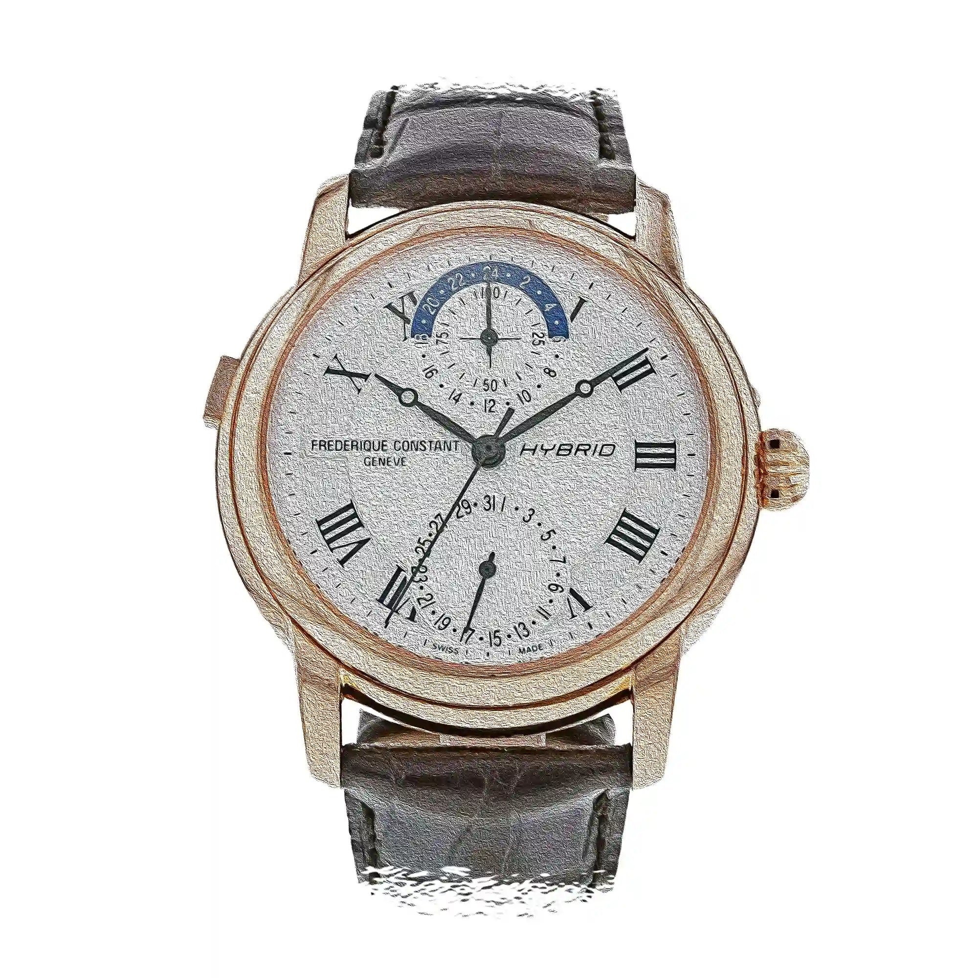 Frederique Constant Hybrid Manufacture Automatik Silber 