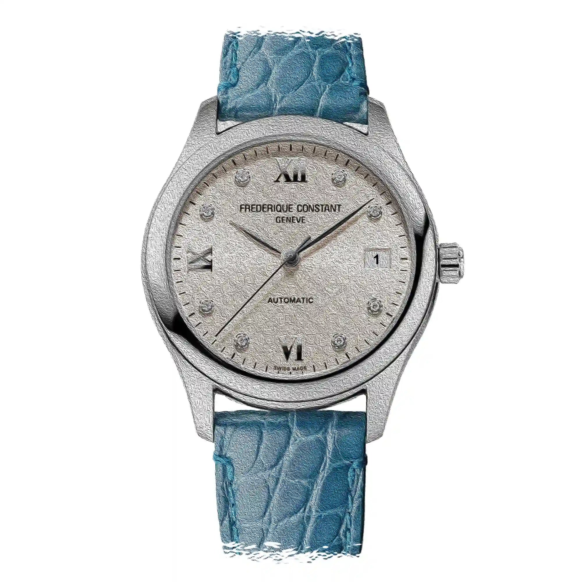 Frederique Constant DamenuhrAutomatik Grau