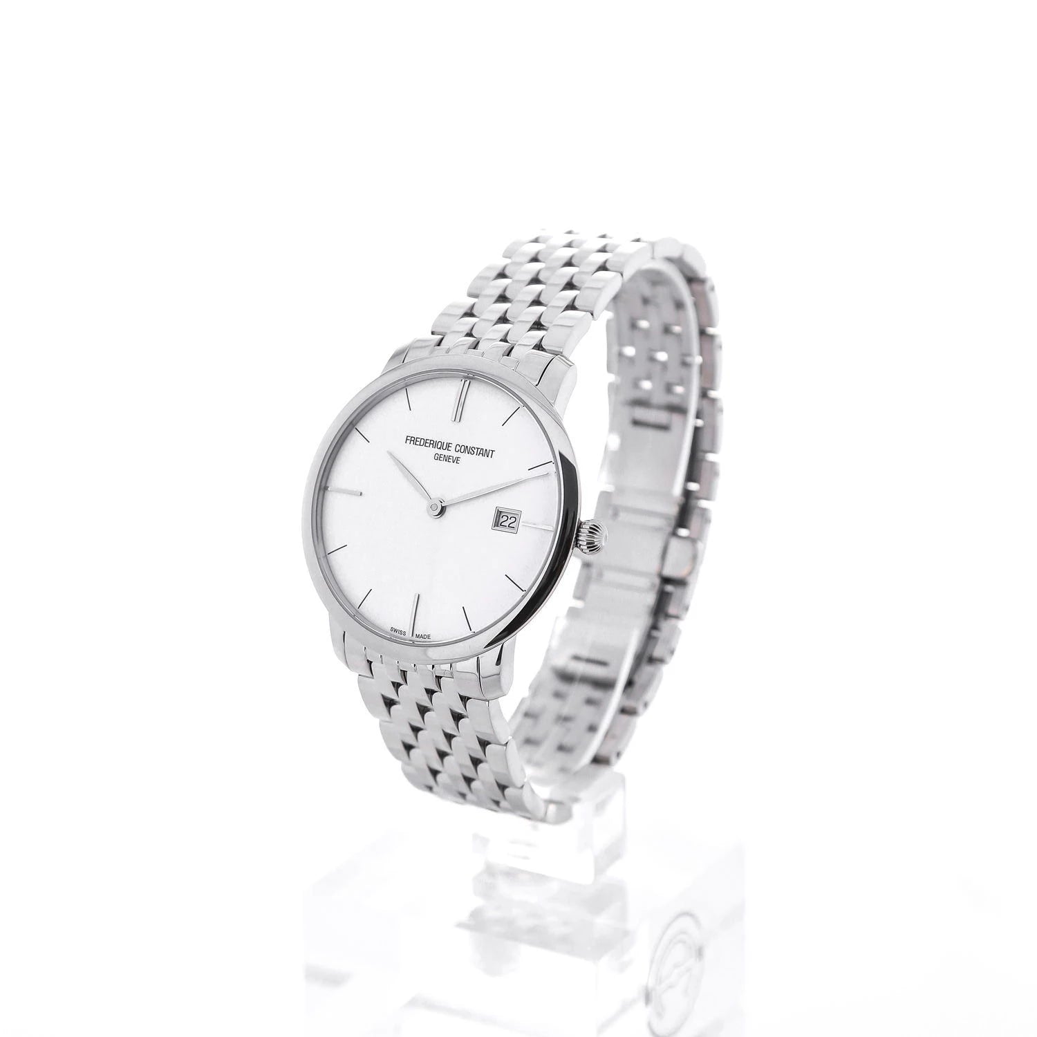 Frederique Constant Slimline Automatic Zilver 40 mm