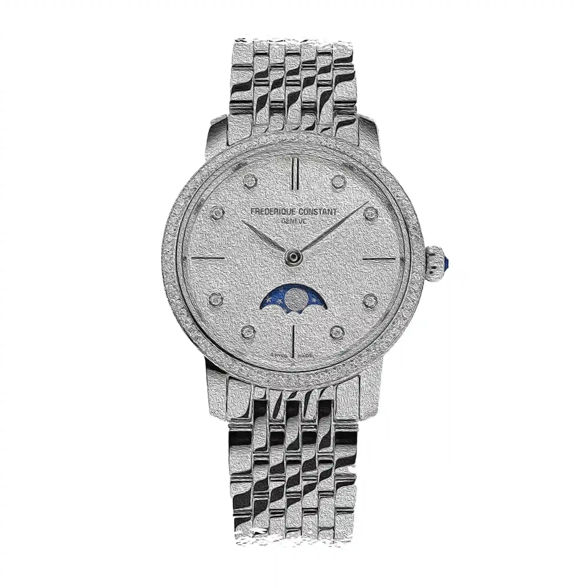 Frederique Constant Slimline Quarz Perlmutt