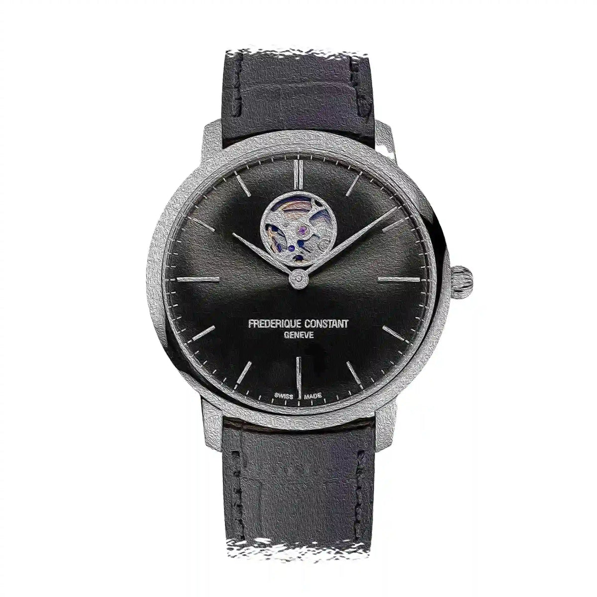 FREDERIQUE CONSTANT◇自動巻腕時計/アナログ/BEG/BLK/FC-306/312X4S22 