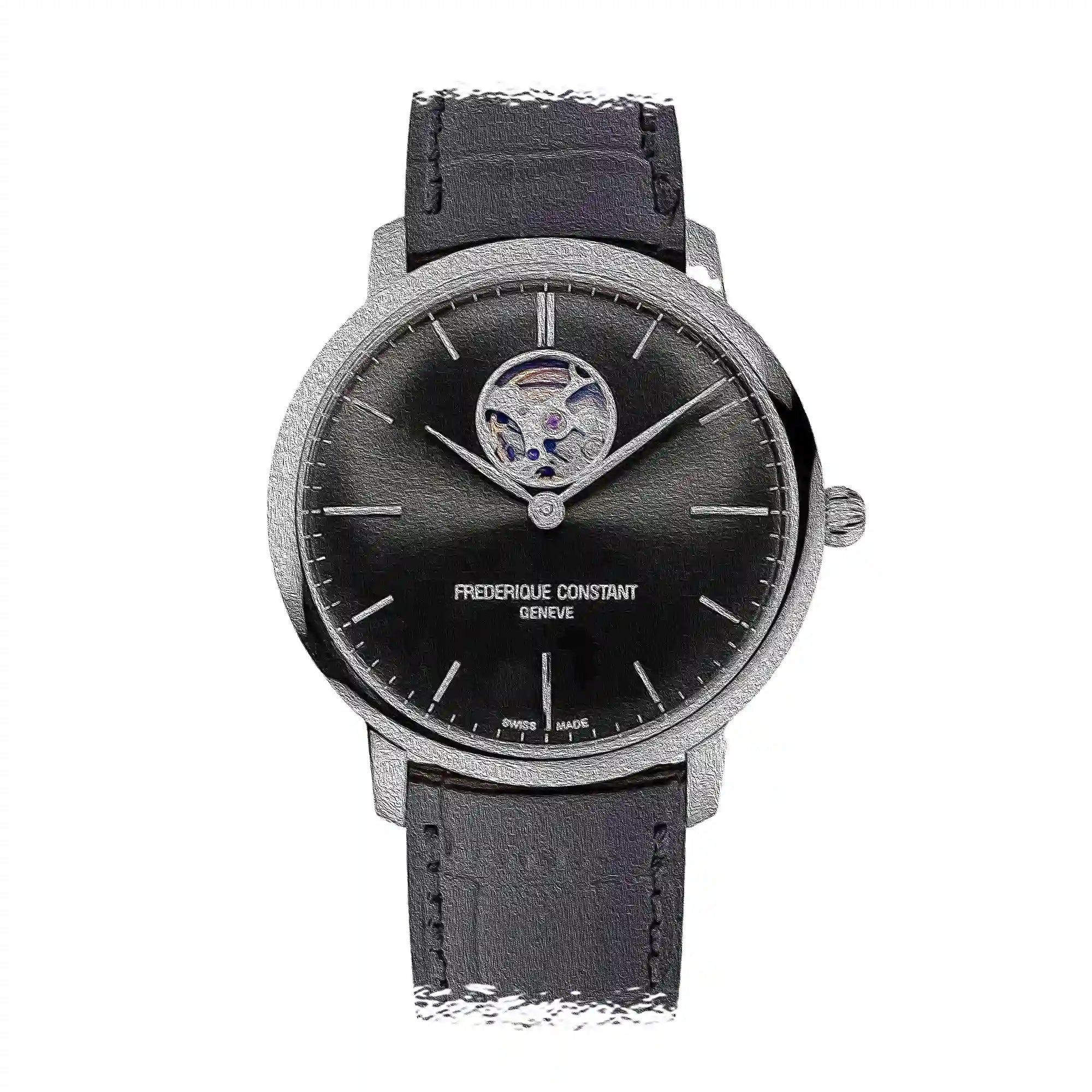 Frederique Constant Slimline Automatik Schwarz