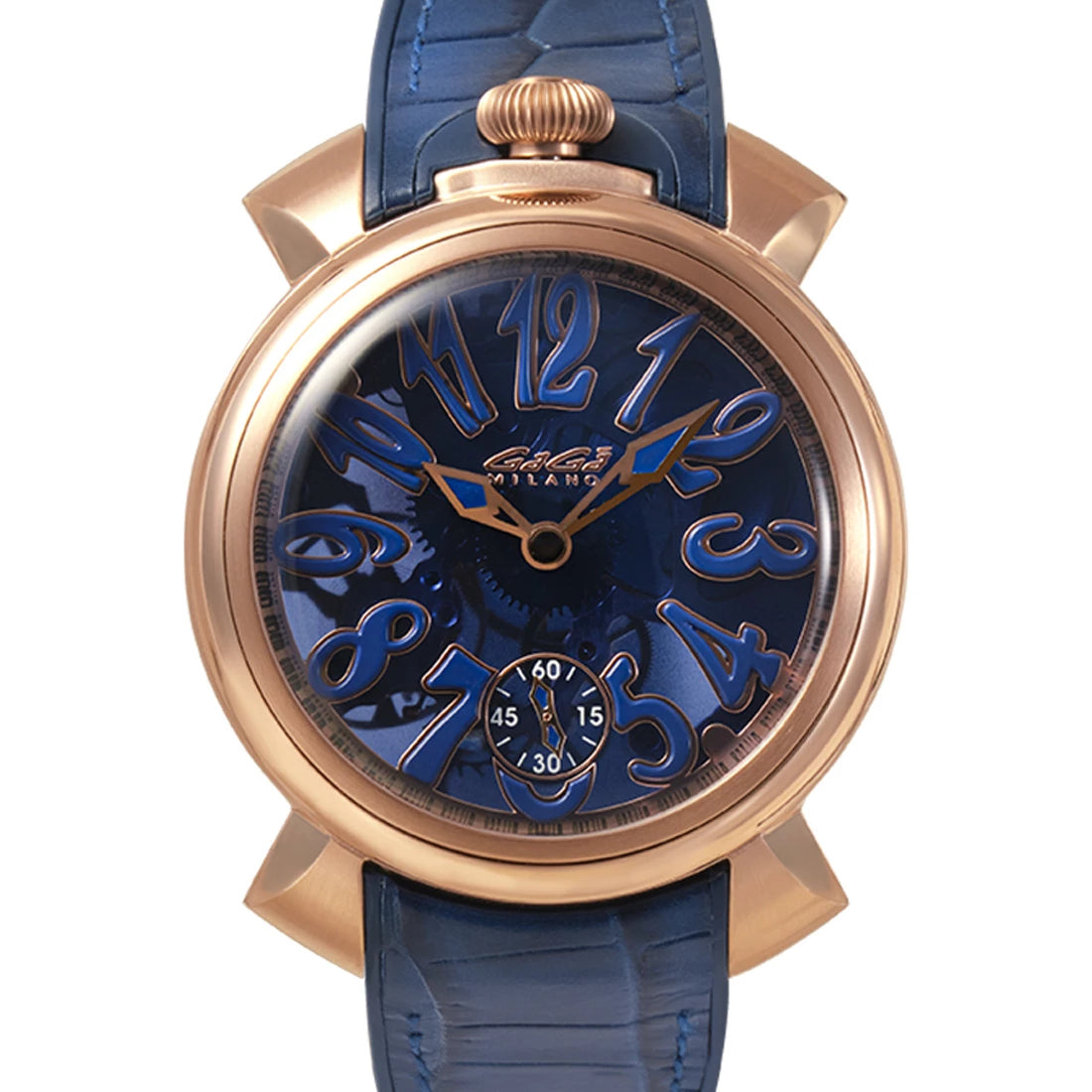 Gagà Milano Manuale Manual winding Skeletonized 44mm