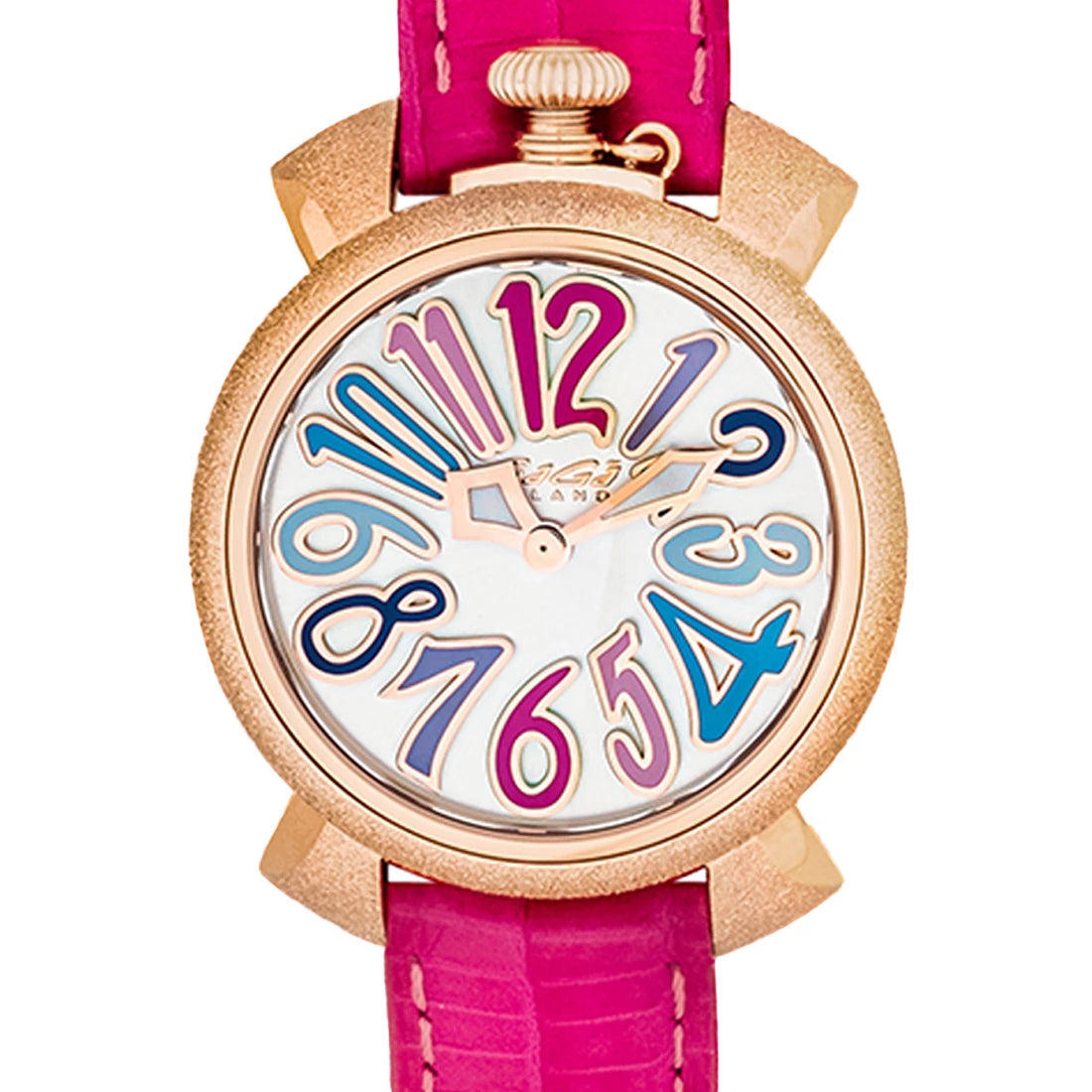 Gagà Milano Manuale Quarz Weiß