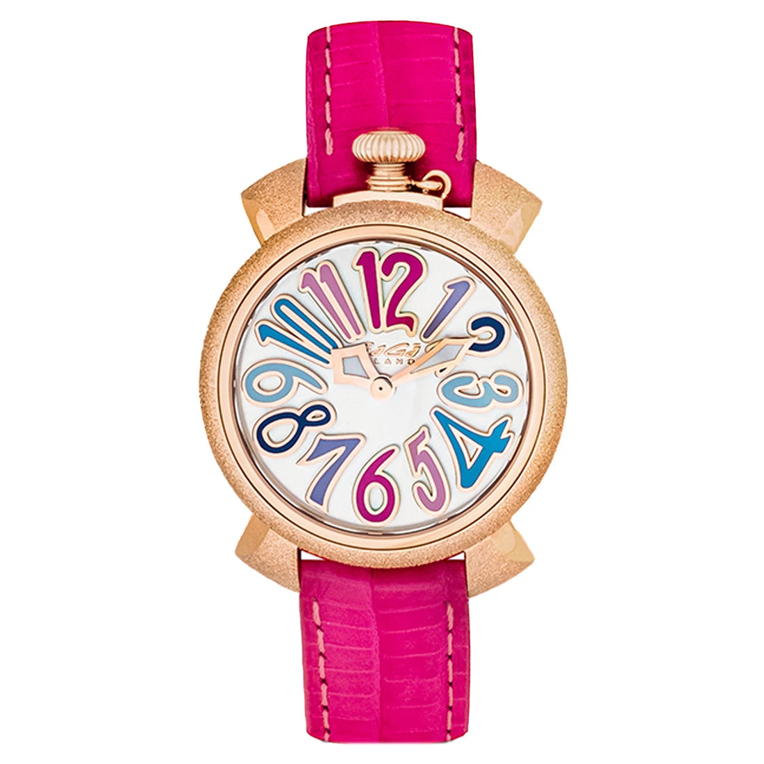 Gagà Milano Manuale Quarz Weiß