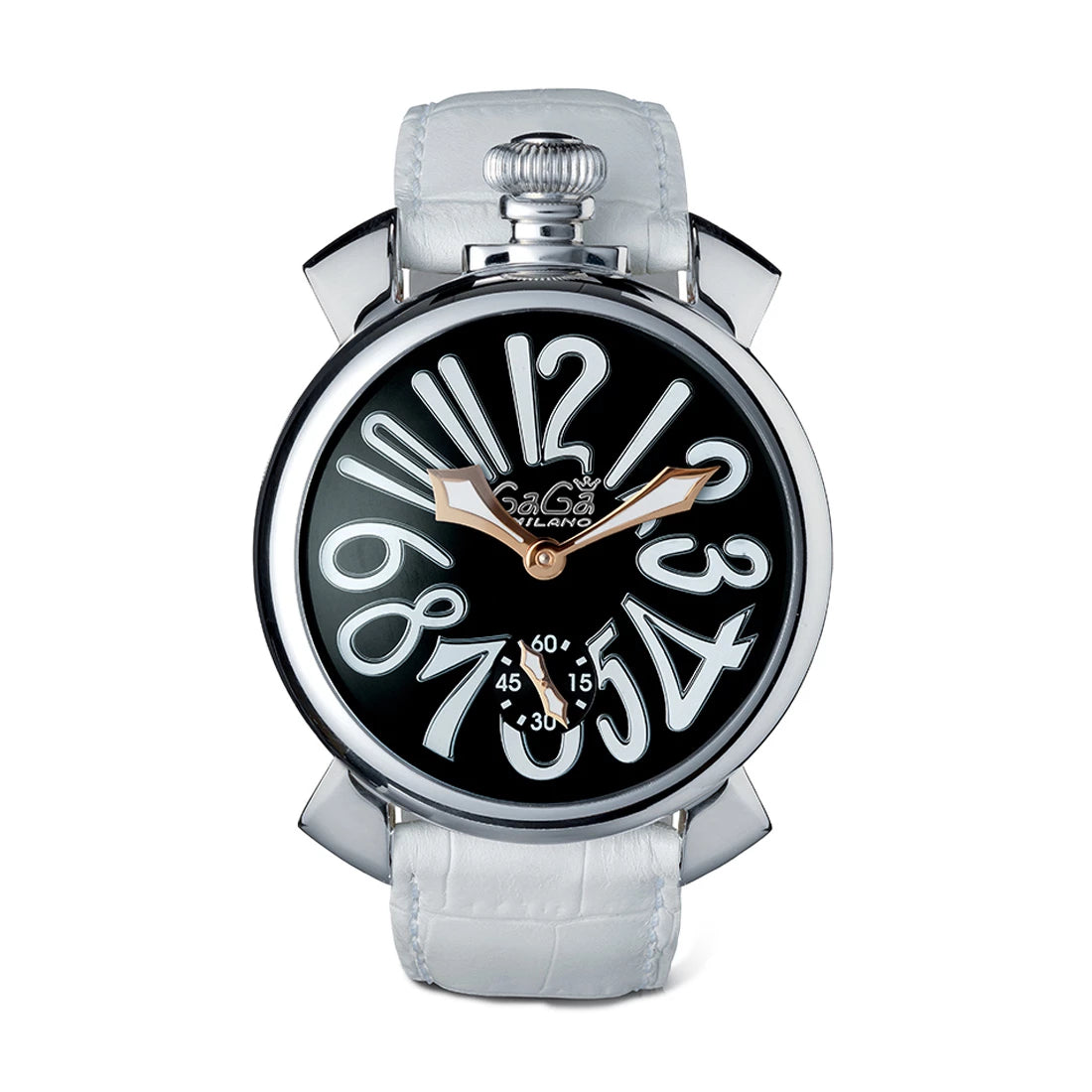 Gagà Milano Manuale Manual winding Black 48mm