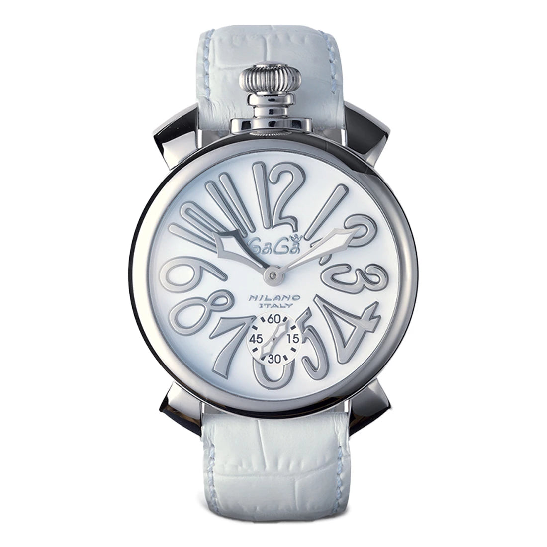 Gagà Milano Manuale Manual winding Silver 48mm