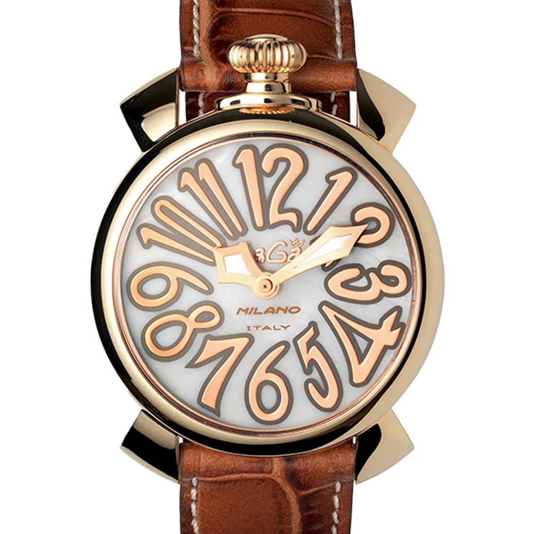 Gagà Milano Manuale Quarz Weiß