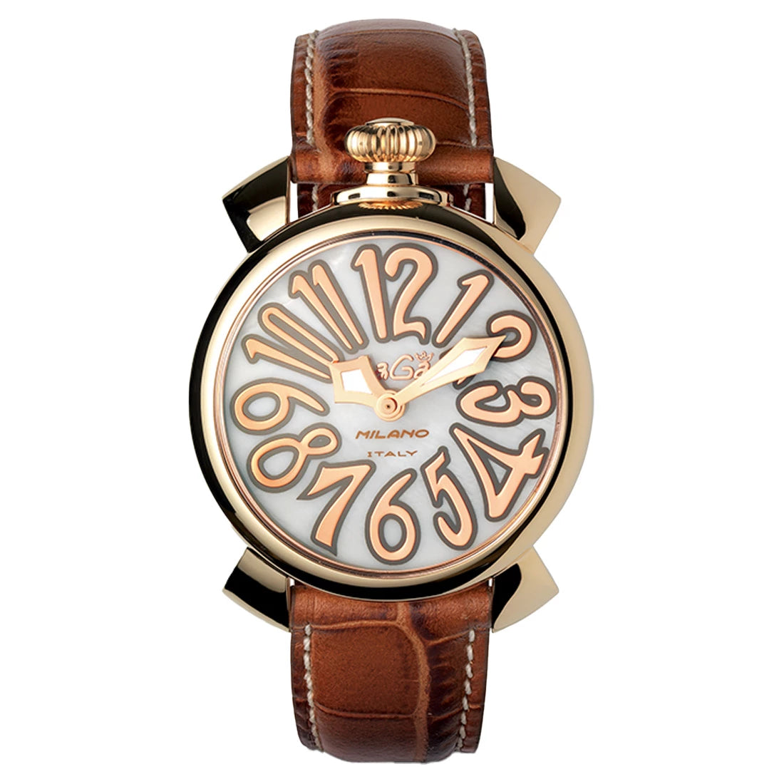 Gagà Milano Manuale Quarz Weiß