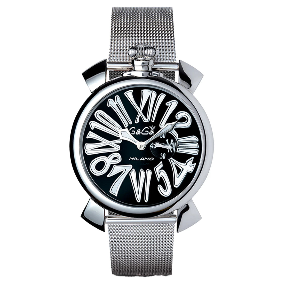 Gagà Milano Manuale Quartz Black 46mm