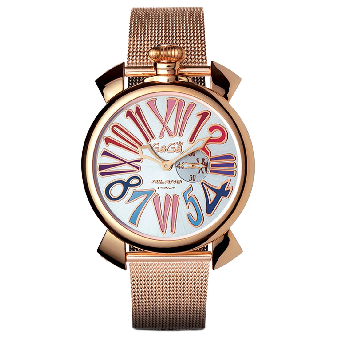 Gagà Milano Manuale Quartz Silver 46mm