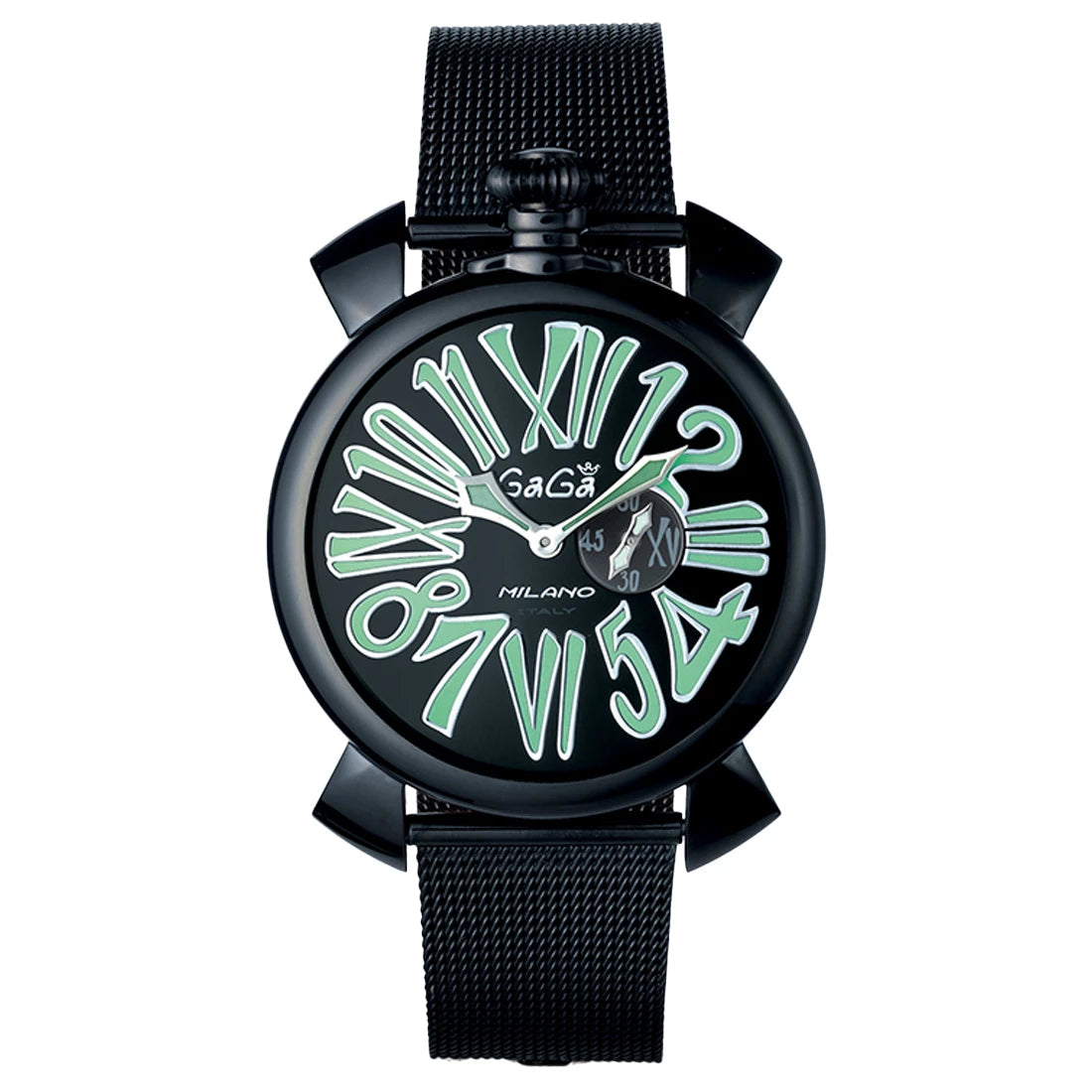 Gagà Milano Manuale Quartz Black 46mm