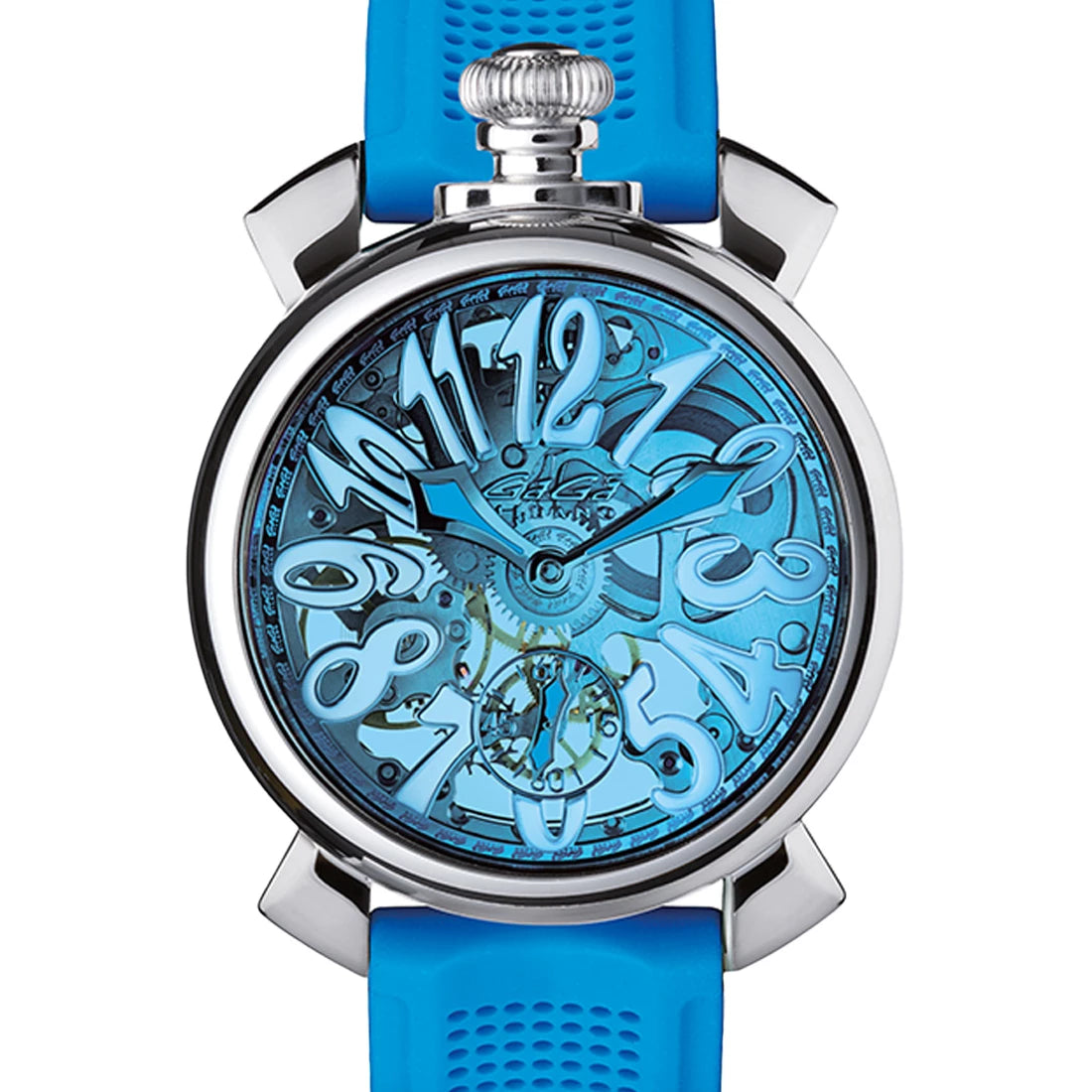 Gagà Milano Manuale Manual winding Skeletonized 48mm