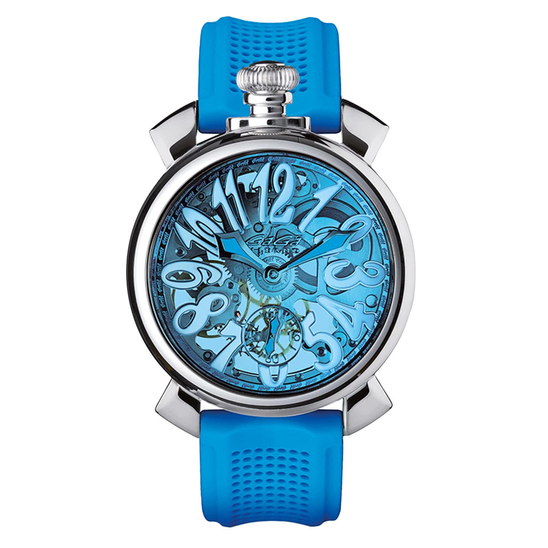 Gagà Milano Manuale Manual winding Skeletonized 48mm