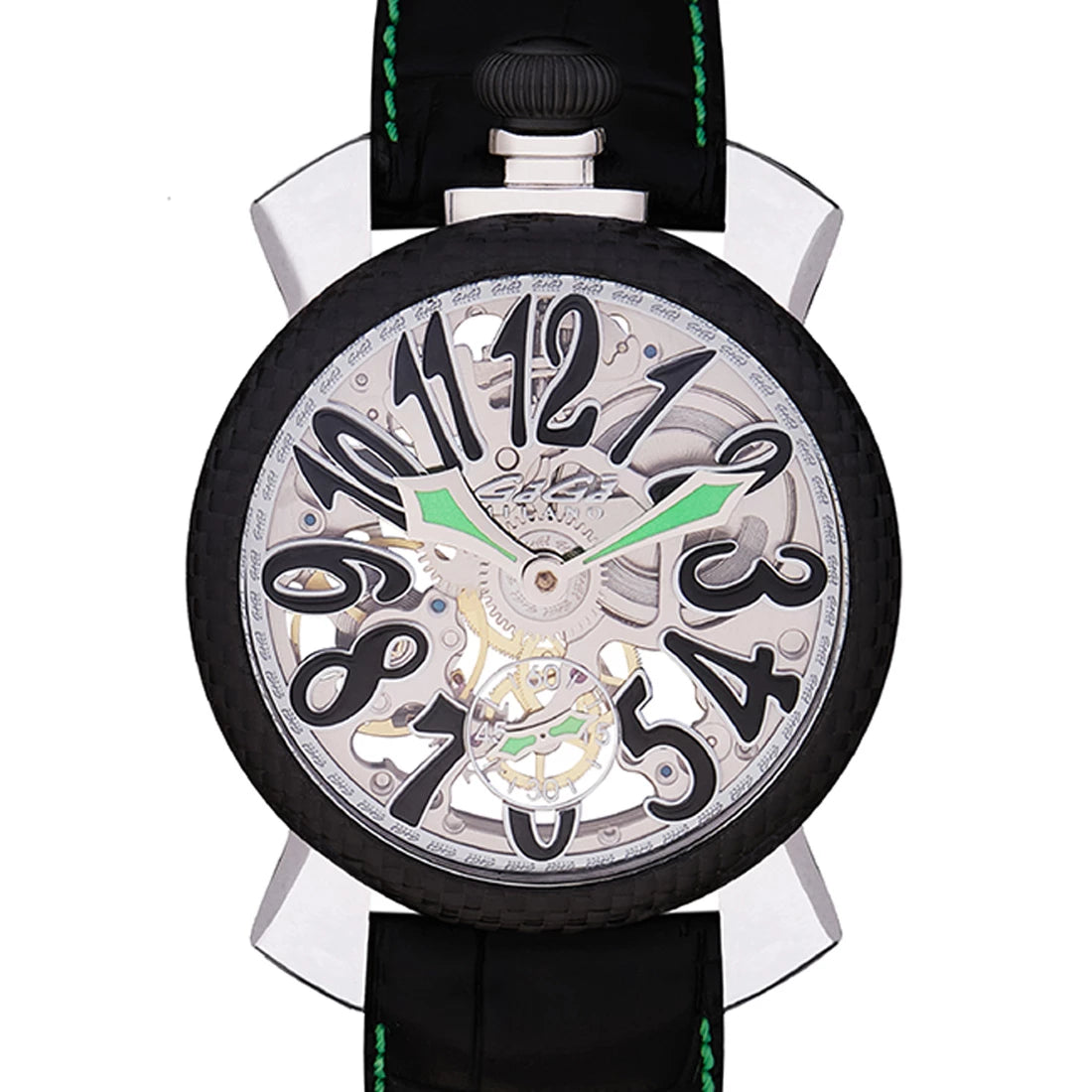 Gagà Milano Manuale Manual winding Skeletonized 48mm