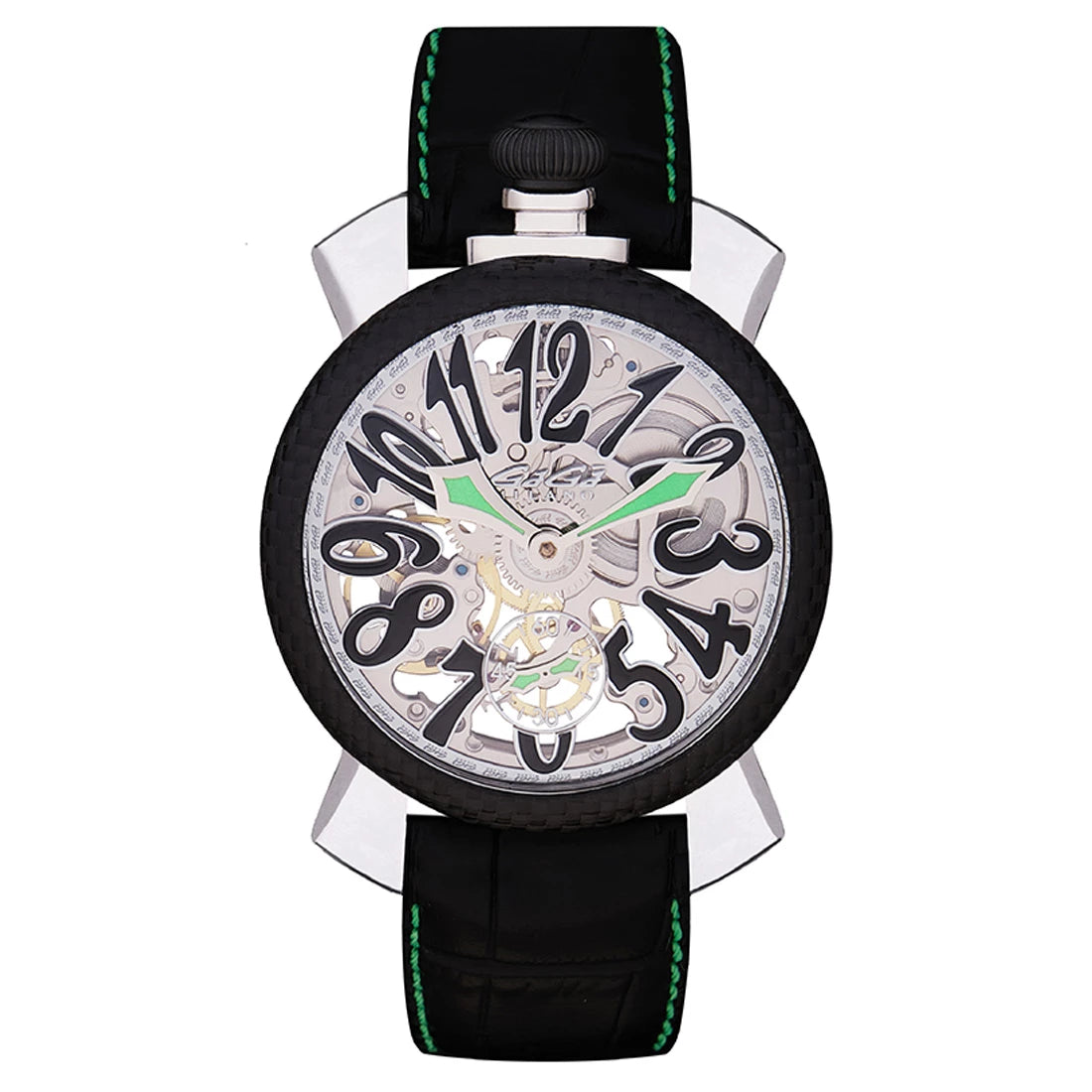 Gagà Milano Manuale Manual winding Skeletonized 48mm