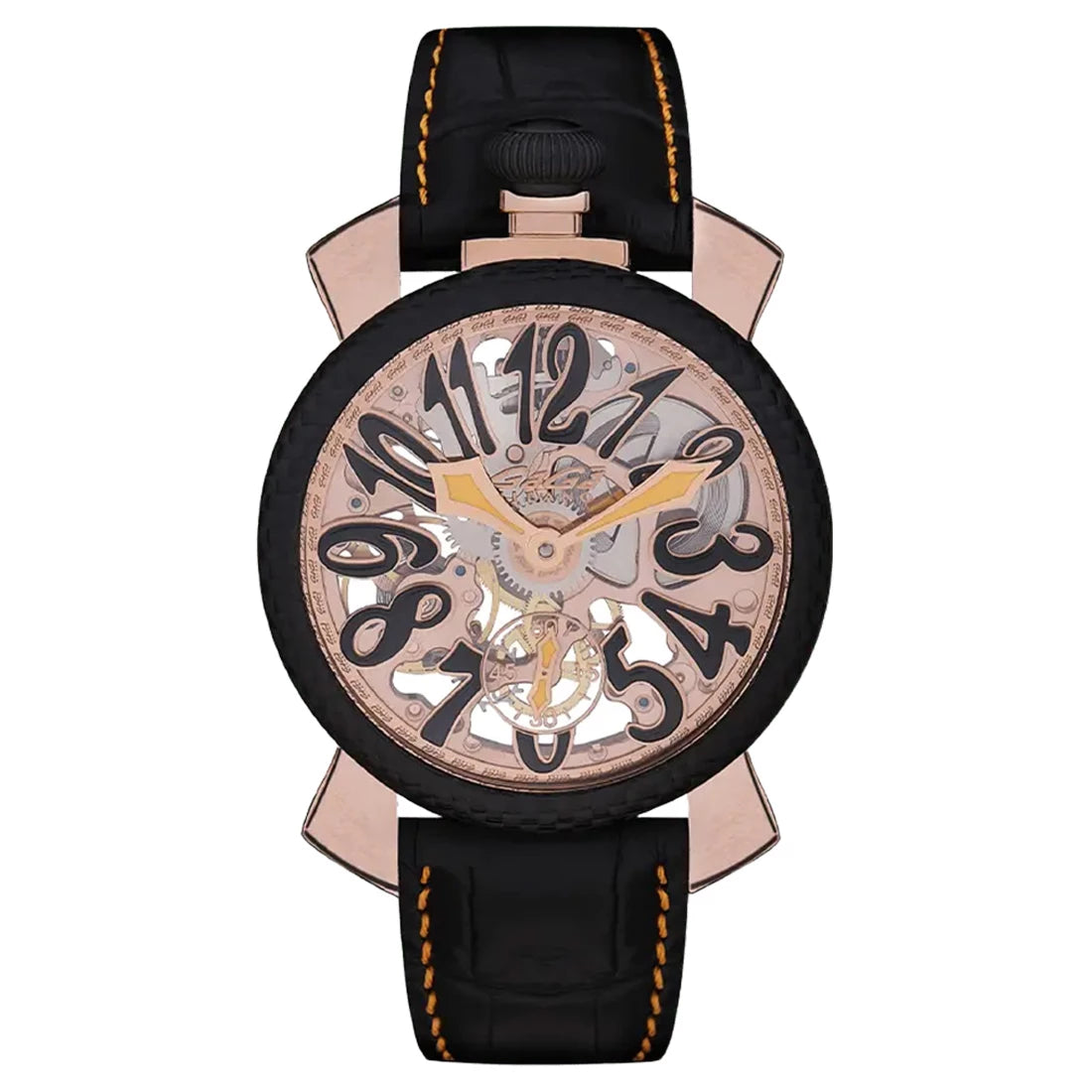 Gagà Milano Manuale Manual winding Skeletonized 48mm