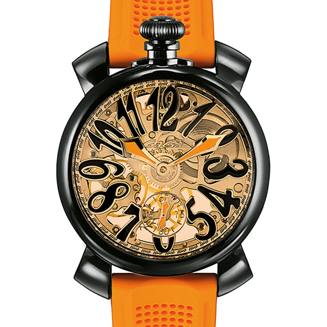 Gagà Milano Manuale Manual winding Skeletonized 48mm