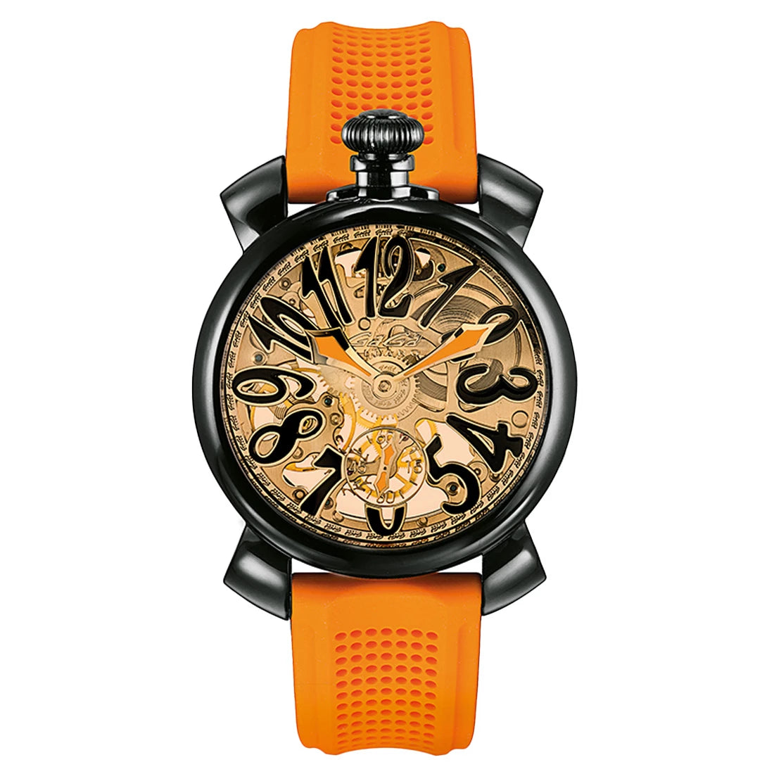 Gagà Milano Manuale Manual winding Skeletonized 48mm