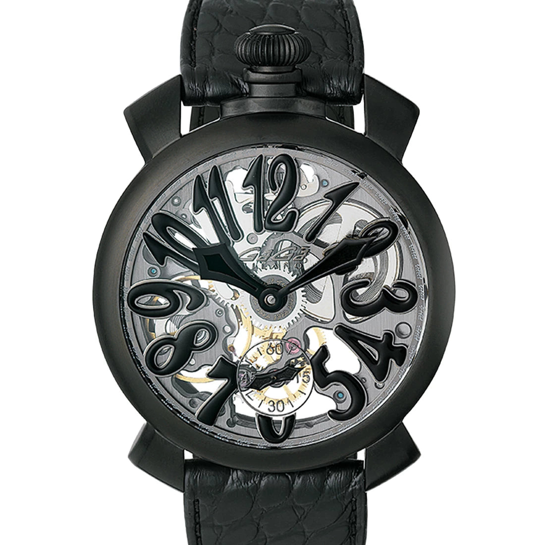 Gagà Milano Manuale Manual winding Skeletonized 48mm