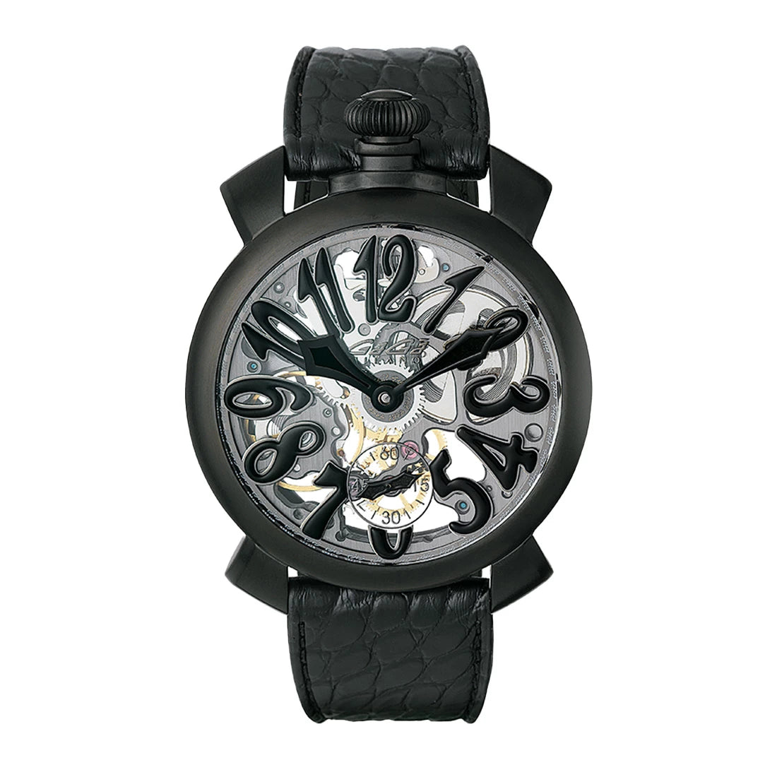 Gagà Milano Manuale Manual winding Skeletonized 48mm