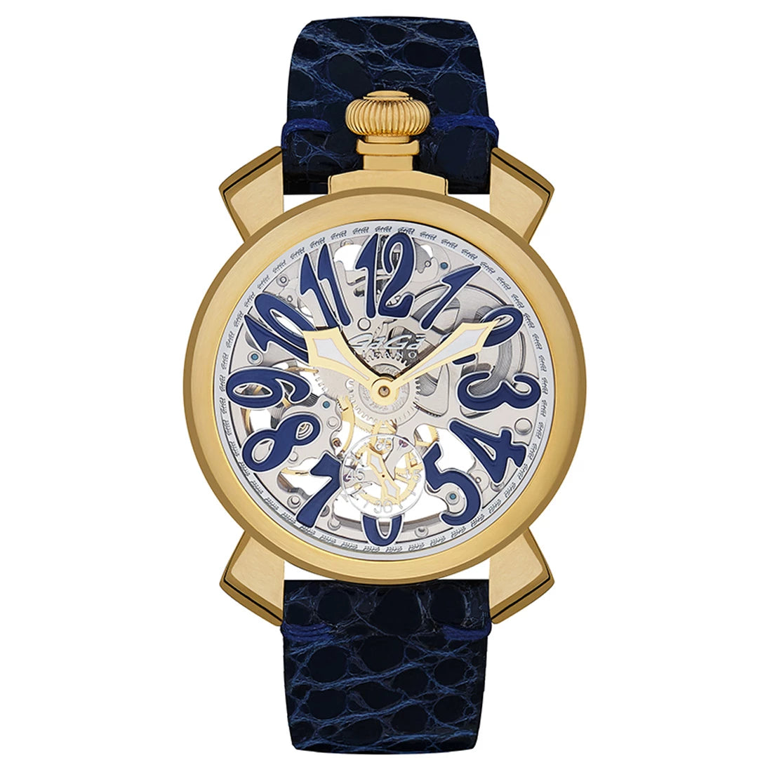 Gagà Milano Manuale Manual winding Skeletonized 48mm