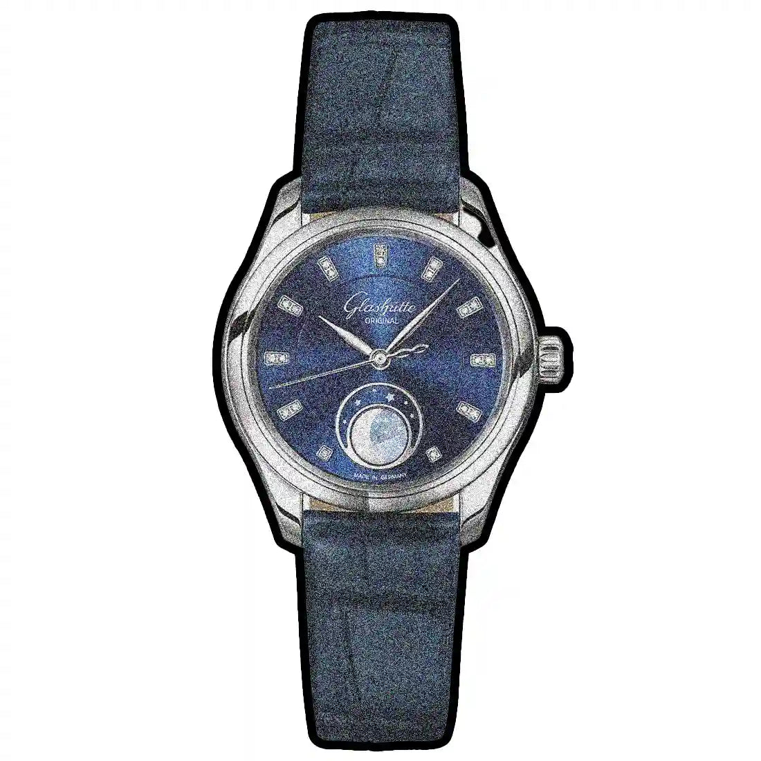 Glashütte Original Dames Automatisch Blauw 32 mm