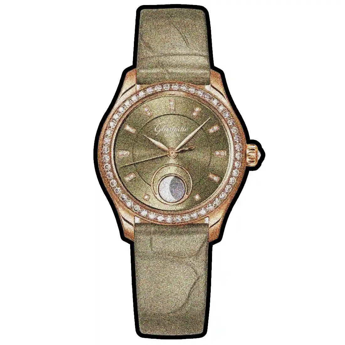 Glashütte Original Ladies Automatic Green 32mm