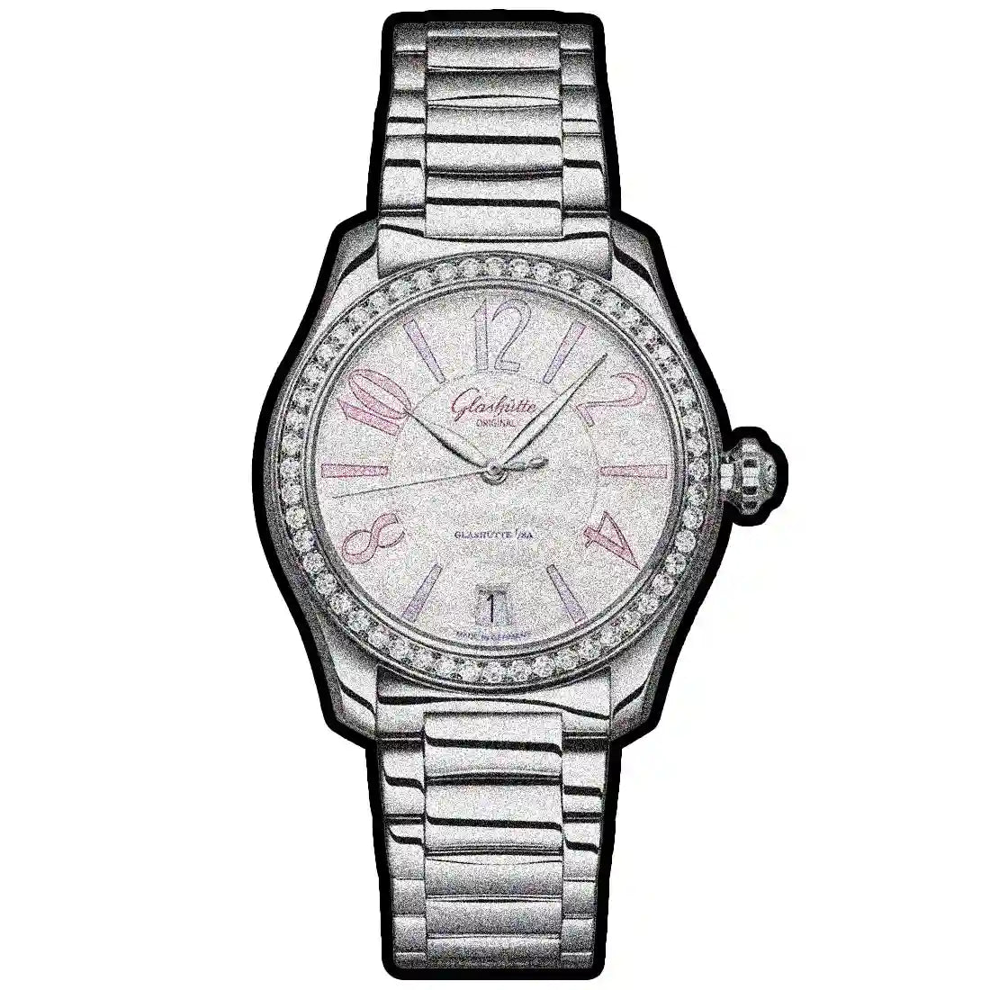 Glashütte Original Damen Automatik Perlmutt