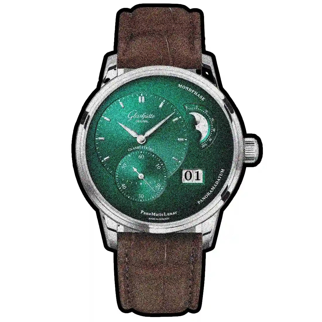 Glashütte Original Pano Automatic Green 40 mm
