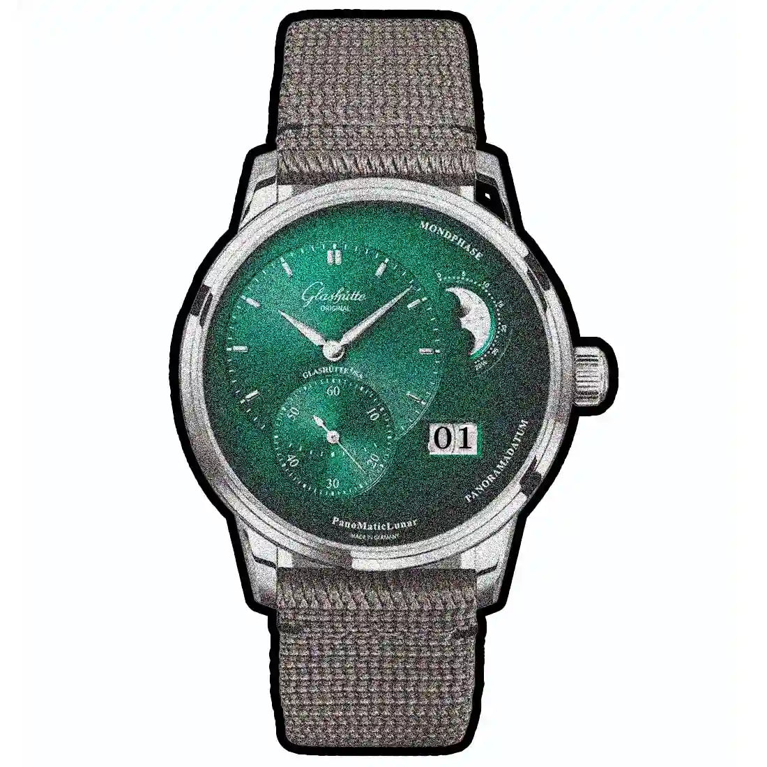 Glashütte Original Pano Automatic Green 40 mm