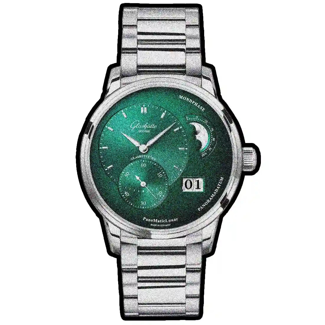 Glashütte Original Pano Automatic Green 40 mm