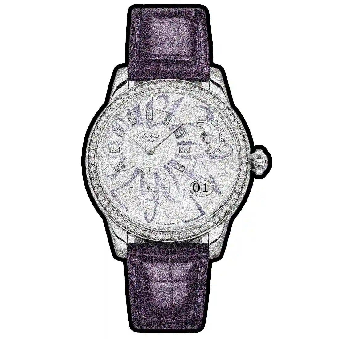 Glashütte Original Pano Automatik Perlmutt