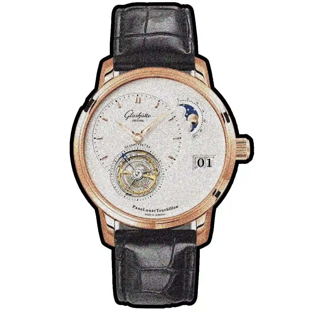 Glashütte Original Pano Automatik Silber