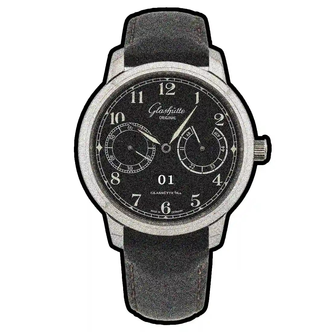 Glashütte Original Senator Automatic Black 44 mm