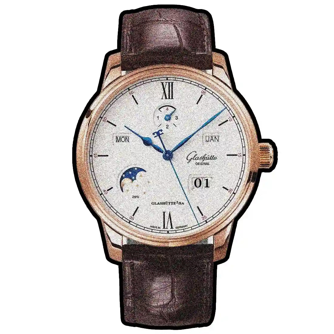 Glashütte Original Senator Automatik Silber