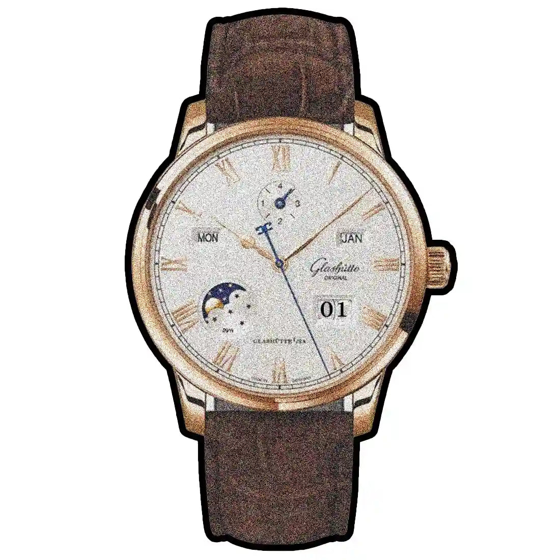 Glashütte Original Senator Automatik Silber