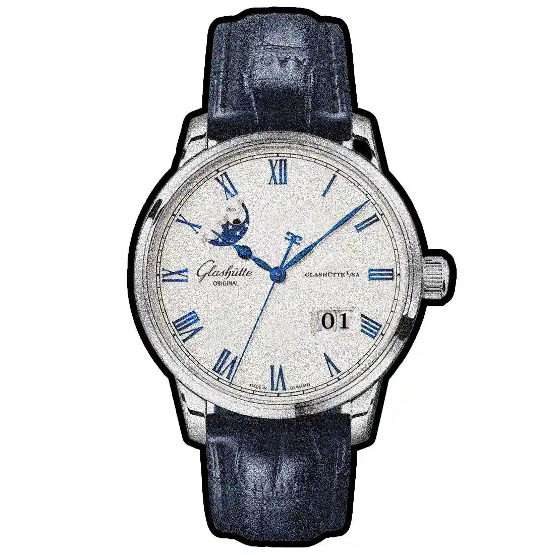 Glashütte Original Senator Automatic Silver 40 mm