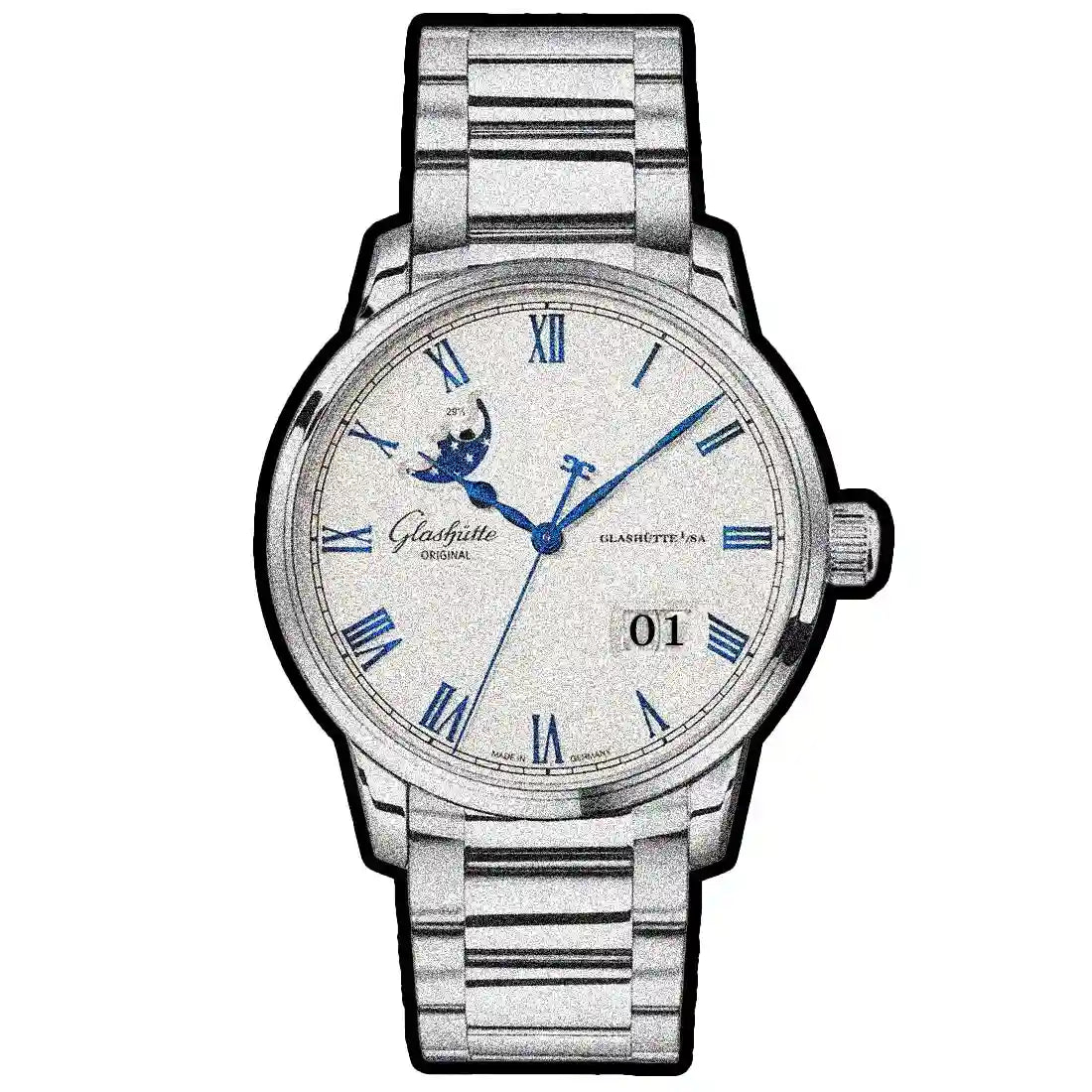 Glashütte Original Senator Automatic Silver 40 mm