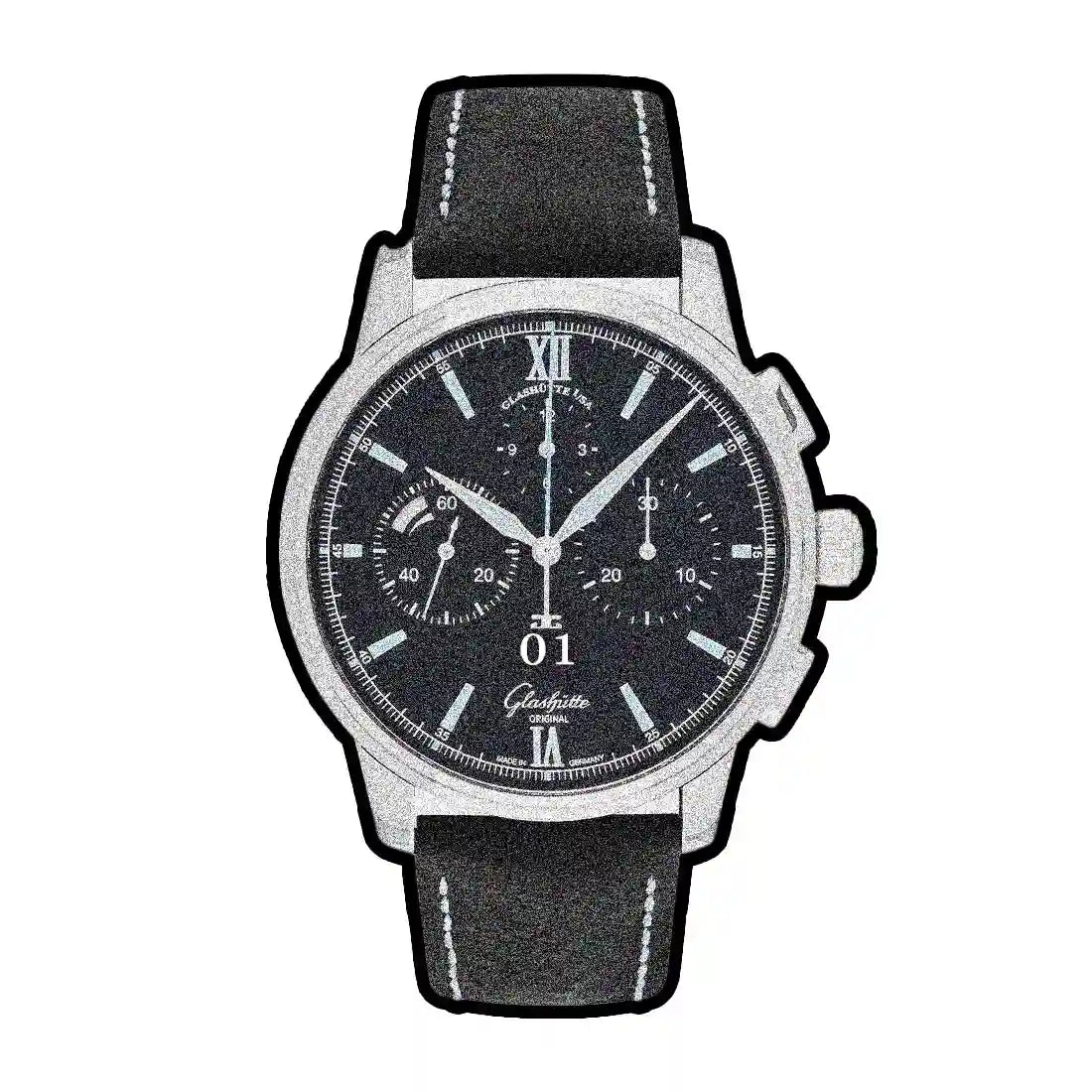 GLASHÜTTE ORIGINAL Senator Automatique Noir