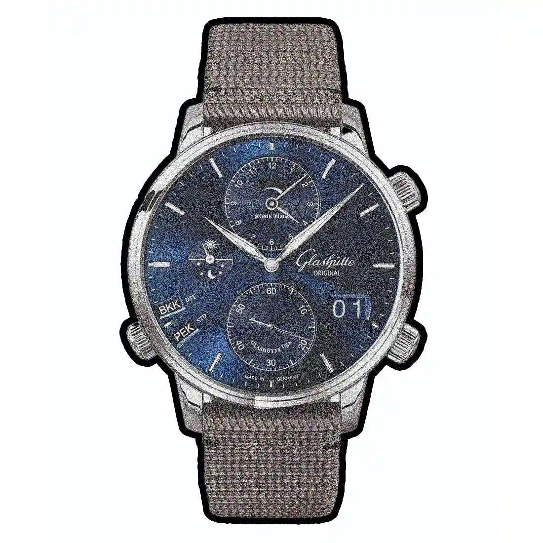 Glashütte Original Senator Automatic Blue 44mm