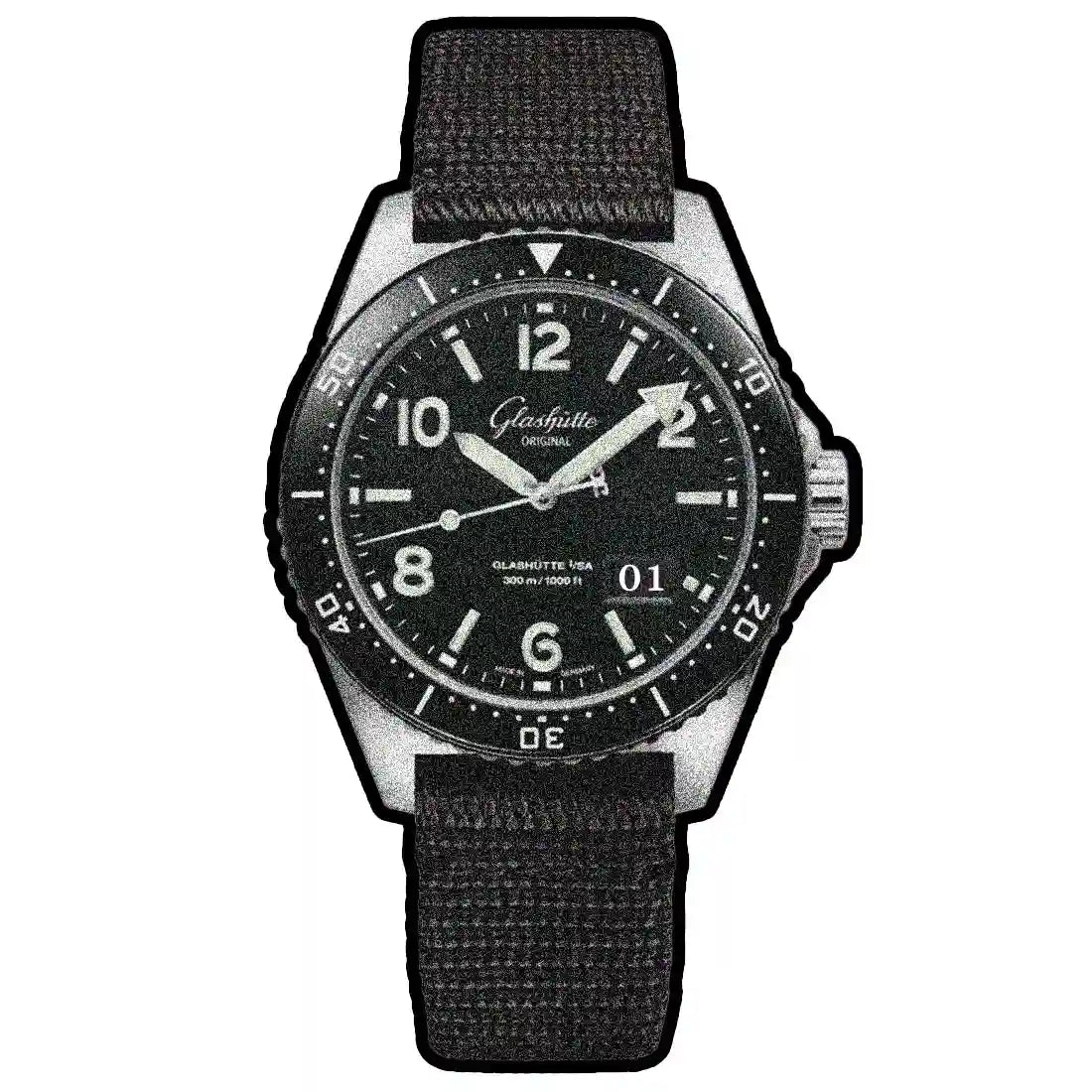 Glashütte Original Spezialist Automatic Zwart 43 mm